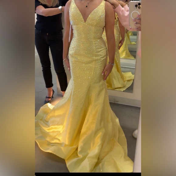 Sherri Hill 56638 - Glittering Mermaid Prom Gown